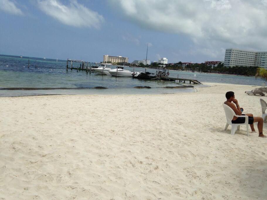 Amazing Ocean Front. 418 Apartamento Cancún Exterior foto
